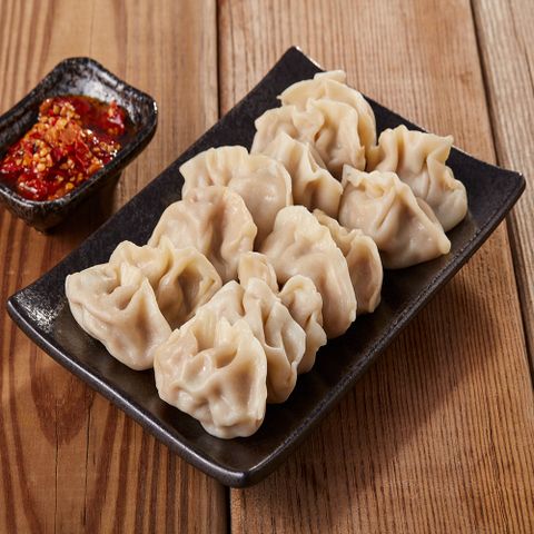 【華得水產】東港手工高麗菜豬肉水餃8包(49-50粒/900g/包)