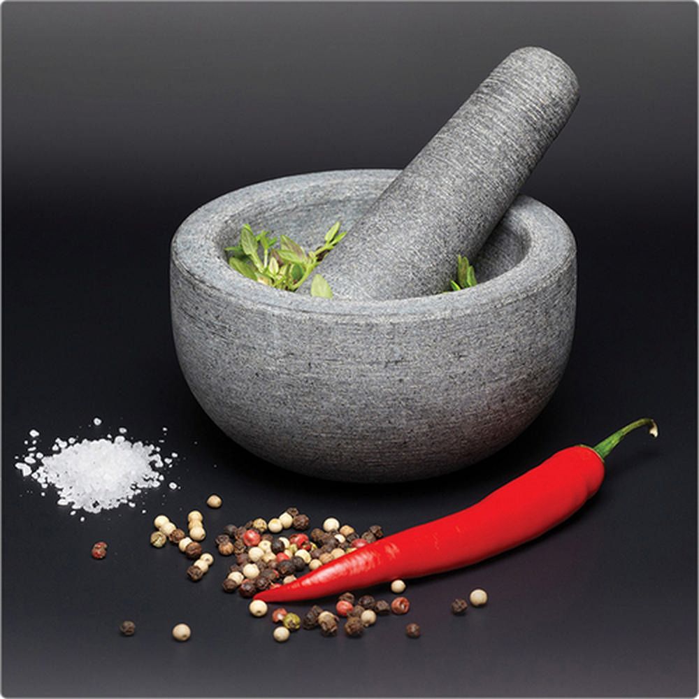 MASTER 英國 花崗岩香料磨搗組 / 研磨缽 磨藥機 搗泥器 杵臼 搗缽