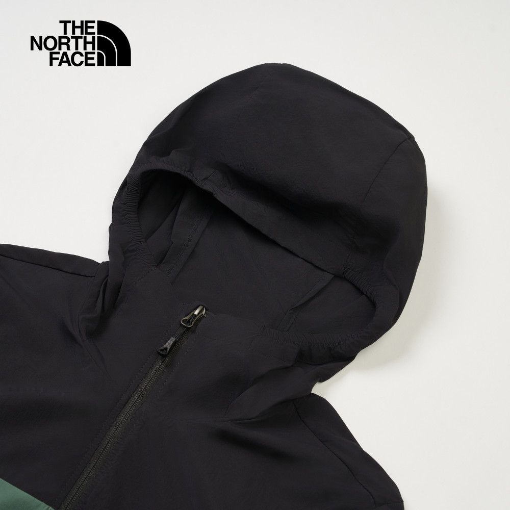The North Face 北面 男款綠色UPF防曬防風外套｜87VYLFW 抗UV