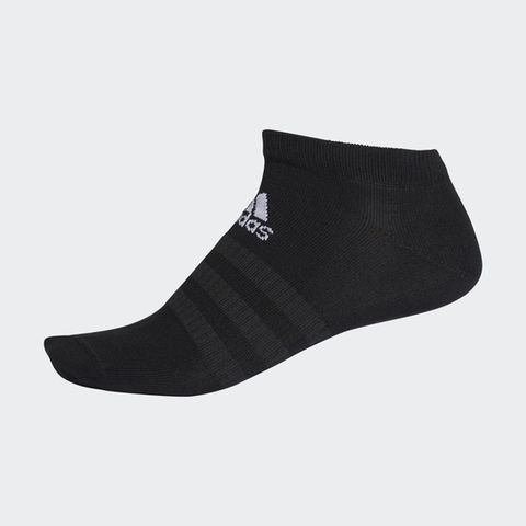 Adidas Light Low 1PP [DZ9423] 男女 襪子 腳踝襪 短襪 低筒襪 薄款 足弓支撐 黑 1雙入