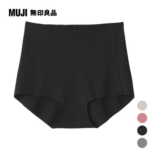 女棉混舒適螺紋內褲【MUJI 無印良品】